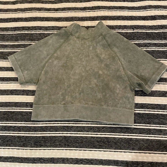 Bo+Tee Ribbed Workout Top (M) - Picture 1 of 2